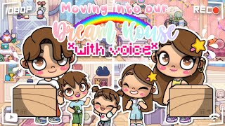 MOVING TO OUR DREAM HOUSE🏡🌷with voice🔊 Avatar World [upl. by Helbonnah449]