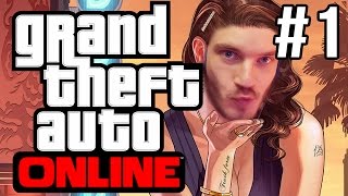 PEWDS amp FRENDZ PLAY GTAV Online 1 [upl. by Mcclish]