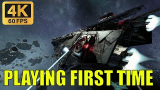 Playing X4 Foundations after 1000 hours in Star Citizen [upl. by Ardnaid]