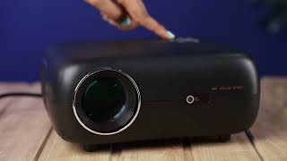 EGATE k9 pro max automatic projector unboxing [upl. by Aidin663]