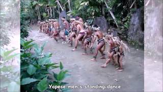 Four Yap Micronesia Dances in Three Minutes [upl. by Ruomyes73]