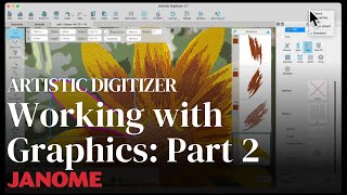 Working with Graphics in Artistic Digitizer Part 2 [upl. by Saile]