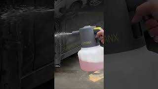 The electric foam sprayer makes car washing more convenient carwash spray foam shots [upl. by Malinowski514]