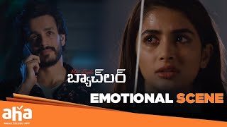 Most Eligible Bachelor Emotional Scene   aha videoIN 📺 Most Eligible Bachelor  Akhil  Pooja [upl. by Yllrebmik]