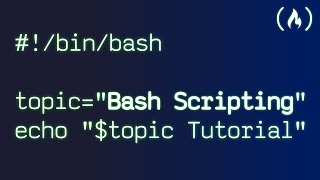 Bash Scripting Tutorial for Beginners [upl. by Etiuqal]