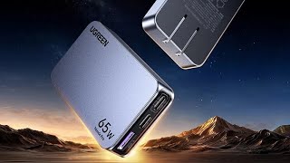 UGREEN launches ultrathin biscuitshaped GaN charger with 65W power at 179 yuan 25 [upl. by Elok]