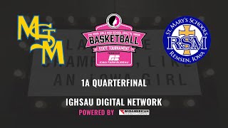 2024 IGHSAU State Basketball 1A Quarterfinal MartensdaleSt Marys vs Remsen St Mary’s [upl. by Nevsa779]