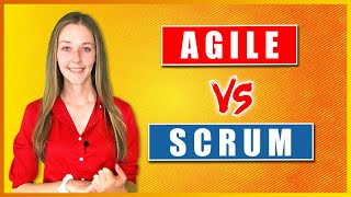 Whats the difference between Agile and Scrum [upl. by Adiela]