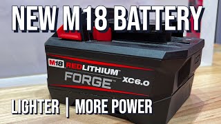 The quotNEWquot Milwaukee M18 FORGE Battery [upl. by Max]