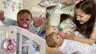 Reborn Morning Routine with a Toddler and Newborn Twins [upl. by Droffig]