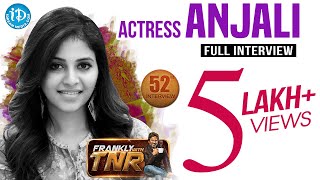 Actress Anjali Exclusive Interview  Frankly With TNR 52  Talking Movies with iDream 316 [upl. by Adyahs]