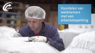 Voordelen van werknemers met een arbeidsbeperking [upl. by Aynatal883]