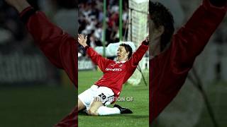 Ole gunnar solskjaer on his champions league winning goal 😮🏆 footballshorts football [upl. by Geibel278]