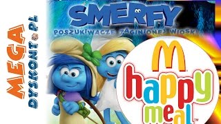 Happy Meal  Smerfy Poszukiwacze zaginionej wioski  McDonalds  Unboxing [upl. by Creedon]