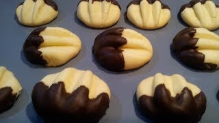 Chocolate Shortbread Cookies no Butter [upl. by Ennasor]