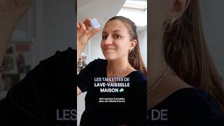 Des tablettes de lave vaisselle à 010€  🥹🧼 zerodechet faitmaison ménage recettemaison [upl. by Narayan]