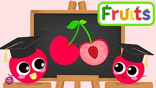 Delicious Cherry Candybots Yummy Fruits Boopanpankids [upl. by Ecirtra925]