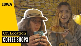 On Location Best Coffee Shops in Iowa City [upl. by Narag71]