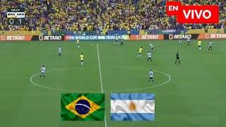 🚨 BRASIL 0  1 ARGENTINA EN VIVO 🏆 JORNADA 6 ELIMINATORIAS MUNDIAL 2026 🚨 [upl. by Eckhardt]