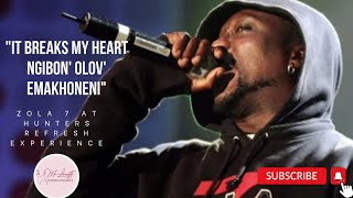 ZOLA 7 PERFOMING DONT CRY IN CAPE TOWN 2023 HUNTERS REFRESH EXPERIENCE MUSIC KWAITO LEGENDS [upl. by Prevot]