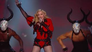 Madonna  Living for Love Live at Grammy Awards 2015 [upl. by Anotal813]