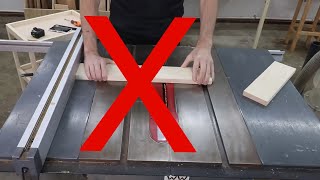 A stepbystep guide to making your first table saw cuts TABLESAW BASICS [upl. by Lehcsreh444]