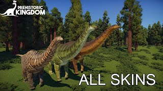 Brontosaurus amp Apatosaurus Skins in Prehistoric Kingdom [upl. by Hoisch63]