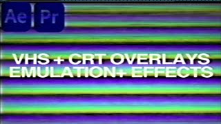 VHS Overlays  Emulations  Effects 4K Download [upl. by Dnarud]