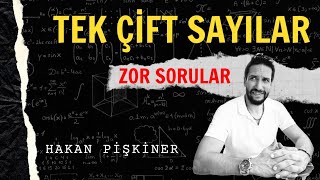 Tek Çift  teklik çiftlik  Sayılar Zor Sorular [upl. by Jaquenetta]