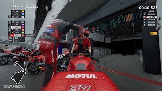 MotoGP 24  Augusto Fernandez  Flag To Flag Race  Silverstone Circuit  Fuel Management  Gameplay [upl. by Virgie533]