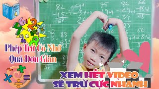 Thủ Thuật Làm Phép Trừ Có Nhớ Cực Nhanh [upl. by Cassaundra384]