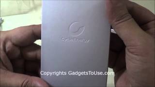 Unboxing Sony Portable Power 3500 mAh Battery Review [upl. by Stegman598]