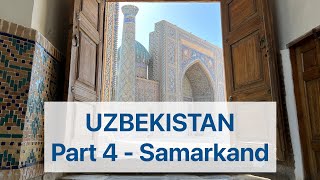 Visiting the wondrous Samarkand  Travel through Uzbekistan [upl. by Yrot]