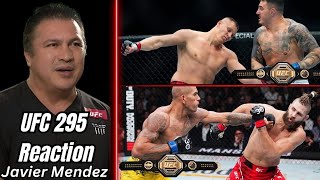 Jaiver Mendez Podcast  UFC 295 Reaction New Champs [upl. by Airdnazxela]