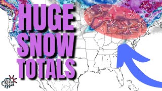 HUGE Snow Totals Are Coming [upl. by Arihay]