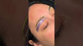 Eyebrow waxing tutorial 😮shorts clean brows waxsubscribe ♥️ [upl. by Oirram]