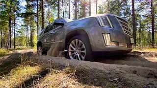 Cadillac Escalade sand off road [upl. by Vashtia843]