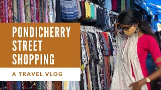 Pondicherry Street Shopping Guide  Mission Street Beach JN street  Cafes in Pondy pondicherry [upl. by Flodur]