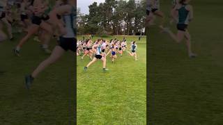 Lindsays Short Course XC Senior Women Race Start [upl. by Eade]