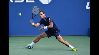 Roberto Bautista Agut vs Vasek Pospisil  US Open 2020 Round 3 [upl. by Balliol586]