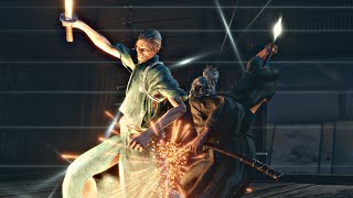 Sekiro Resurrection  Ashina Arts Duel  Jinsuke Saze  No HUD Boss Fight [upl. by Parhe]