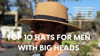 Top 10 Hats For Men With Big Heads [upl. by Idden]