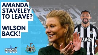 AMANDA STAVELEY TO LEAVENO  NUFC NEWS [upl. by Anawat]