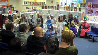 whoops a Daisy Angel Nativity performed by PM Nursery Children [upl. by Darsie]