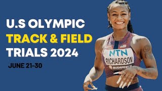 US Olympic Trials For Paris 2024  Preview Noah Lyles ShaCarri Richardson Athing Mu [upl. by Nart]