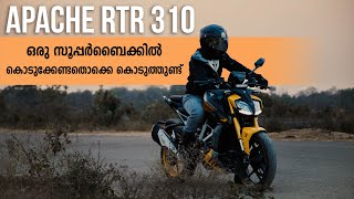 TVS Apache RTR 310 Malayalam Review [upl. by Engapmahc973]