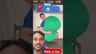 Mom vs Son Game Challenge shorts challenge viralvideo [upl. by Madson]