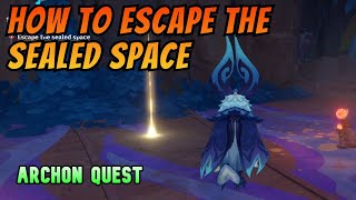 Escape the Trial Room in Genshin 52 【QUICK GUIDE】 [upl. by Jerald818]