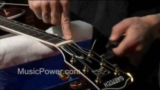 Gretsch Guitar Tech TipsRestringing A Bigsby Equipped Gretsch [upl. by Haeckel]