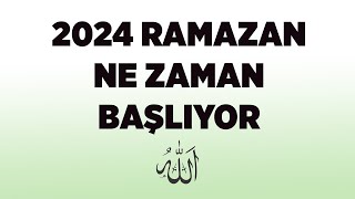 2024 Ramazan Ayı Ne Zaman Başlıyor Ramazan Bayramı tatili kaç gün olacak [upl. by Avruch]